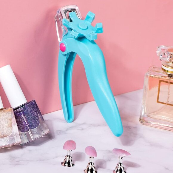 Acrylic Nail Clipper Adjustable Stainless Steel Cutter(1 set) - Picture 1 of 12